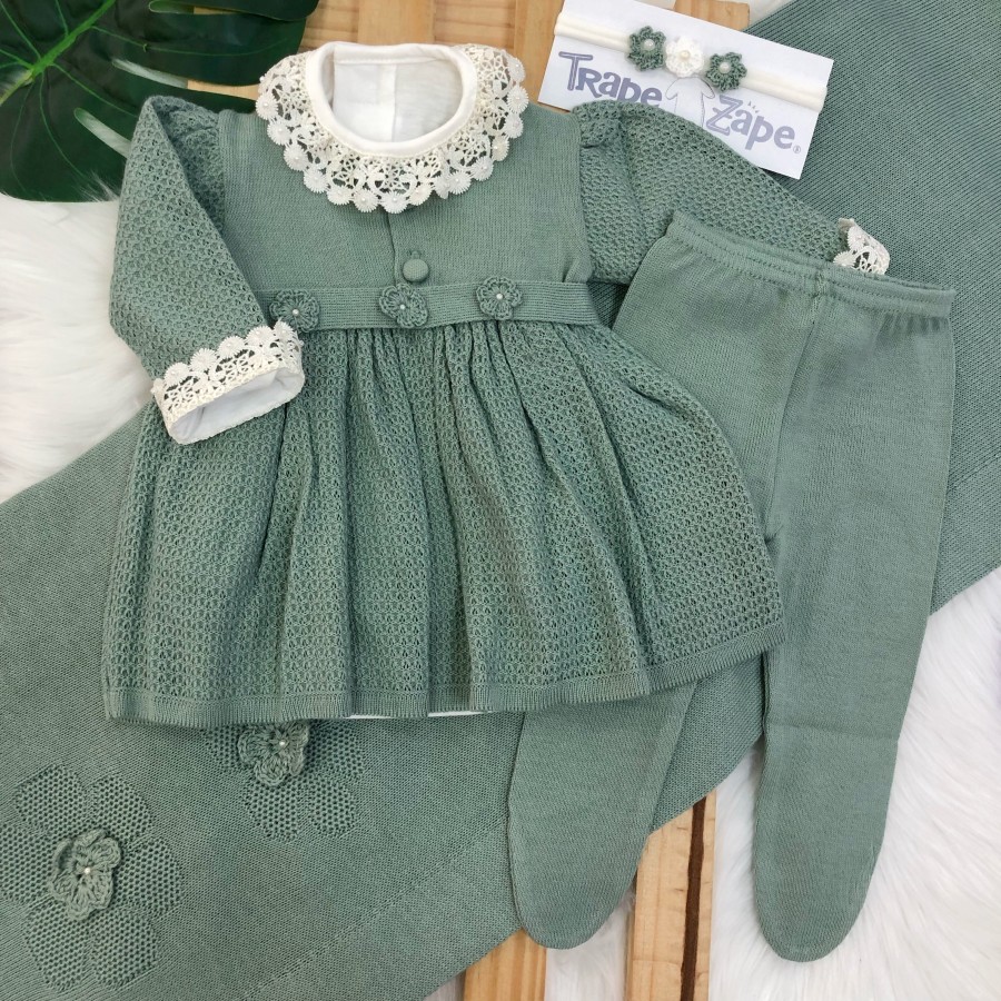  Saída de maternidade Tiana - Verde